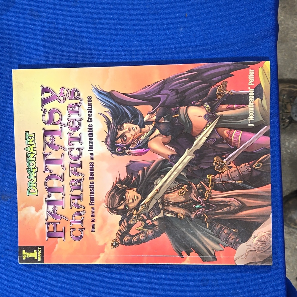 DragonArt Fantasy Characters how to draw book art